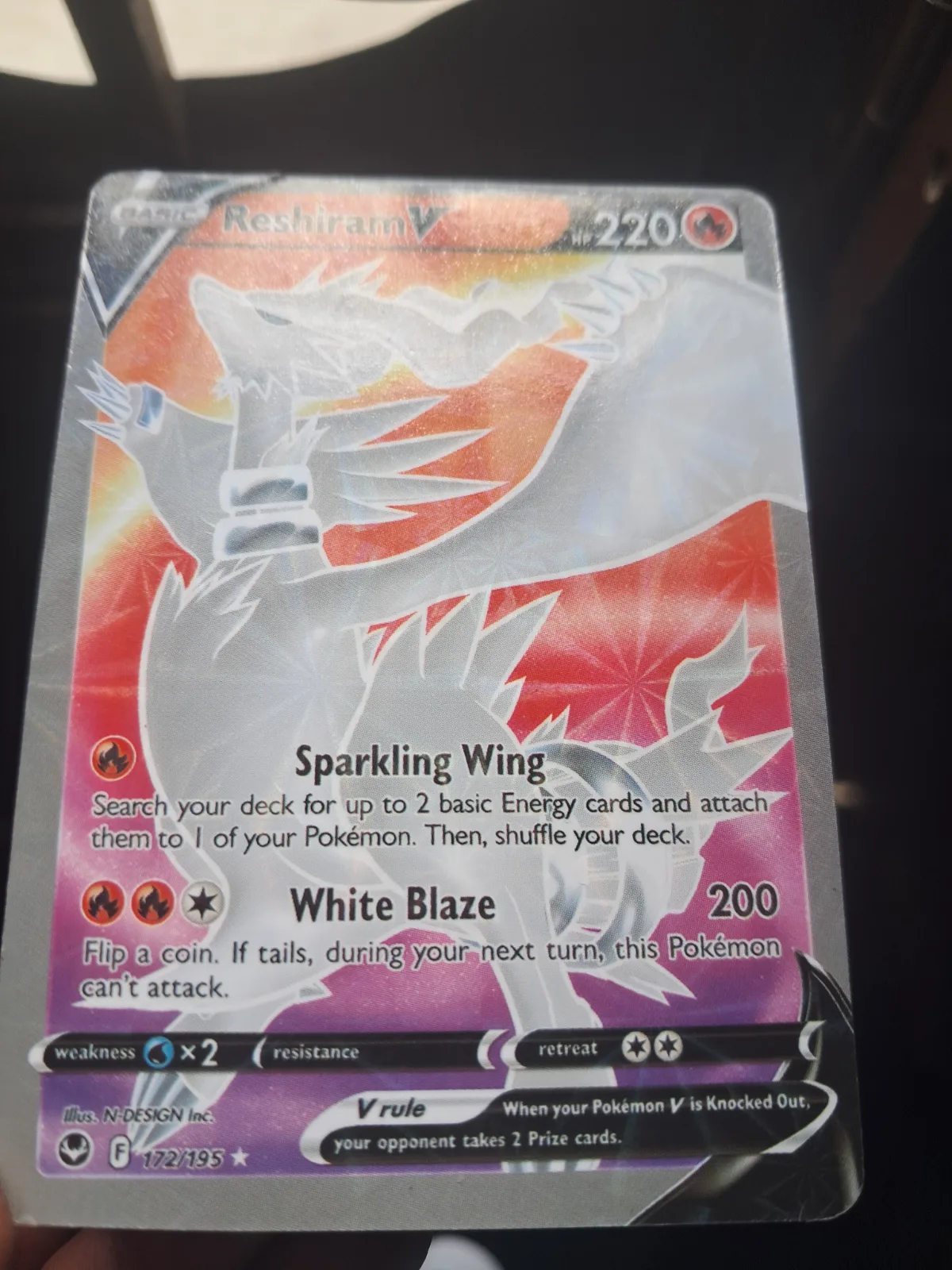 Seller photo 1 preview for Reshiram V
