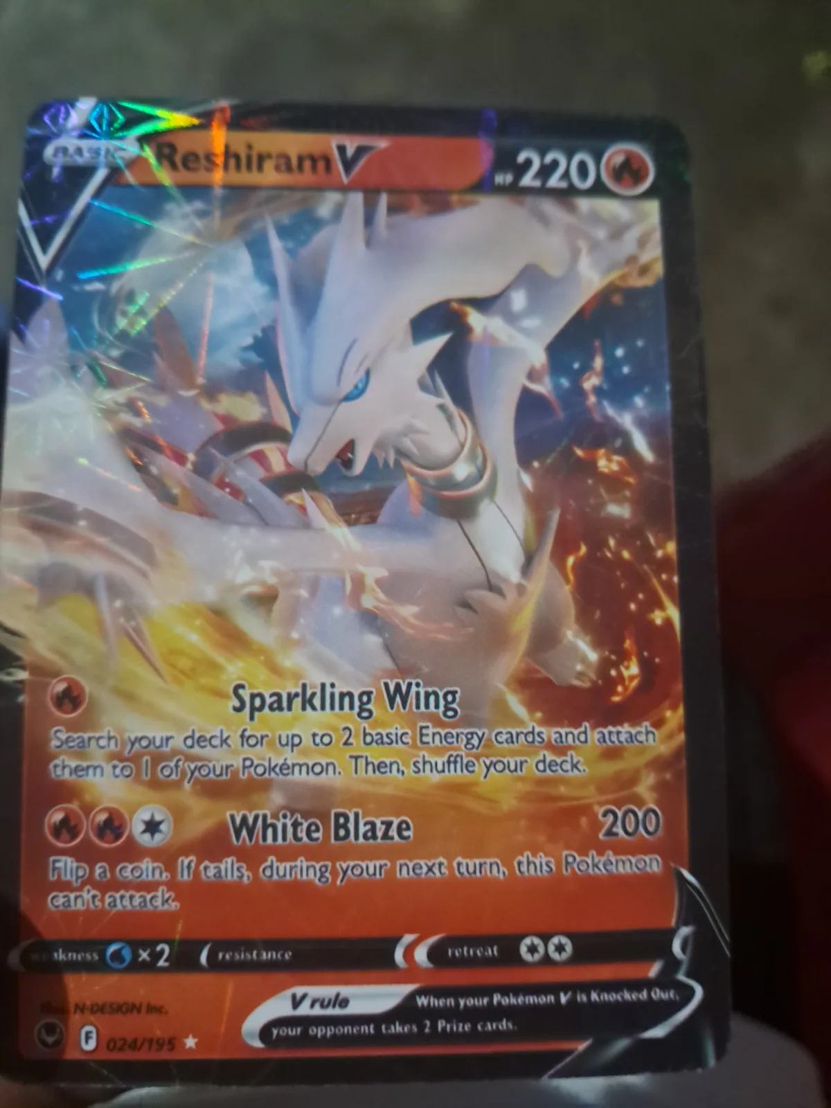 Seller photo 1 preview for Reshiram V